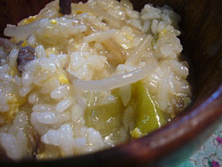 雑炊完成