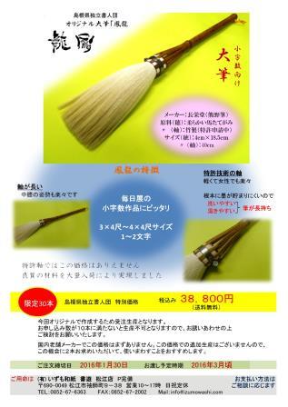 鳳龍チラシ