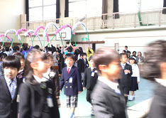 木津川市の小学校の入学式 木津川市議会議員 伊藤きみえ