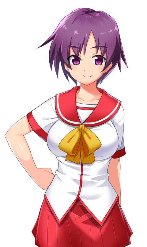 キャラ立ち絵 虹野みずき4