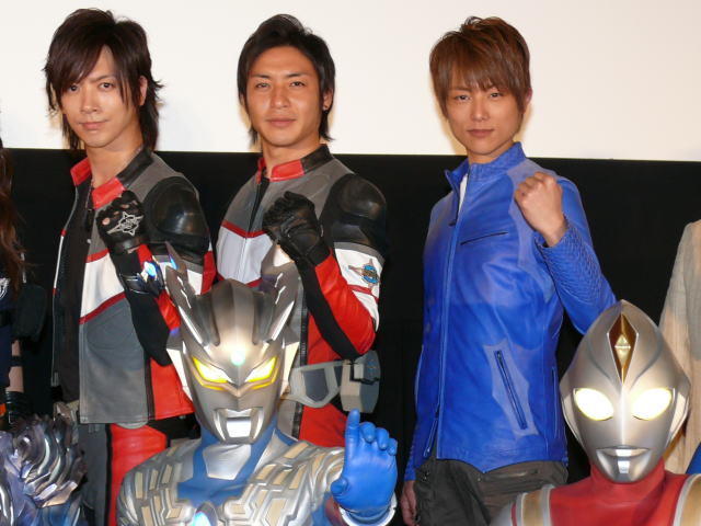 杉浦太陽&つるの剛士「ウルトラマン」シリーズ復帰に感無量…「ウルトラマンサーガ」完成披露試写会