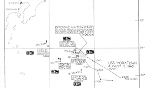 action report p33 CV-10 action Aug 15 1945