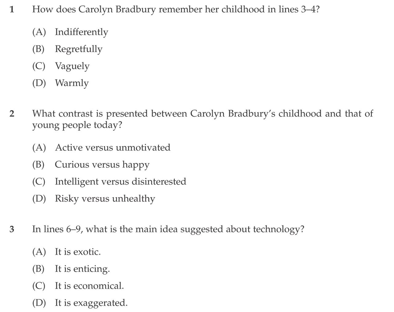 english text1 q1-3