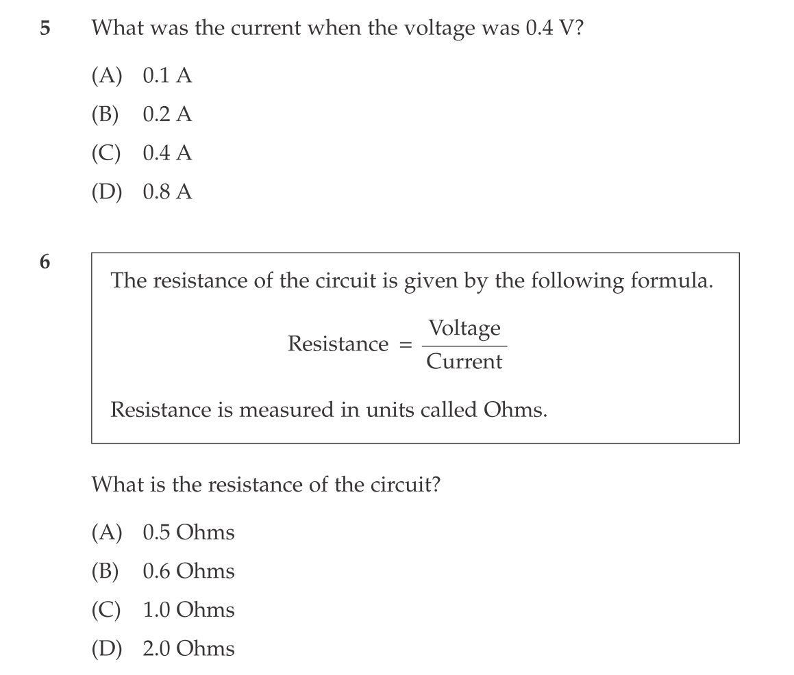 science source current and voltage q5-6
