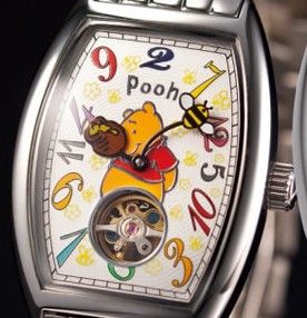 腕時計】プーさん生誕80周年記念 ファンタジーアワー ホワイト