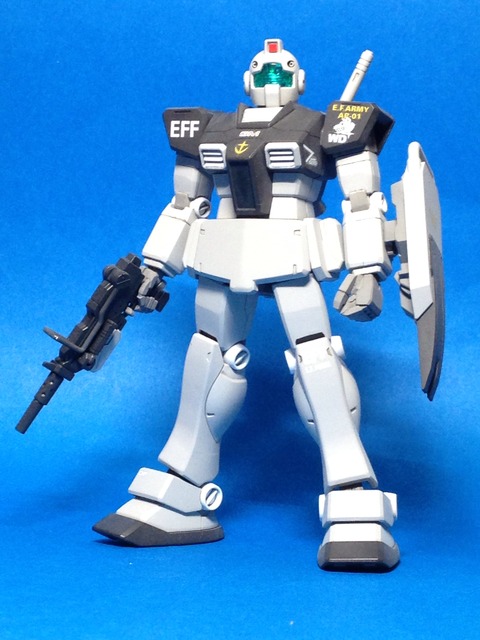 過去の作品「RGM-79 ジム ホワイト・ディンゴ隊仕様」 : 海豹屋・Kのblog