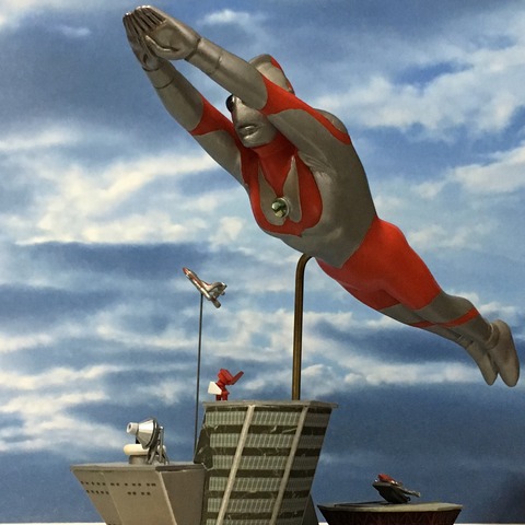 完成!! 「さらばウルトラマン」[ウルトラマン&科学特捜隊基地 完成!! 「さらばウルトラマン」[ウルトラマン&科学特捜隊基地
