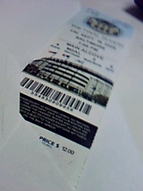 YANKEE STADIUM TICKET