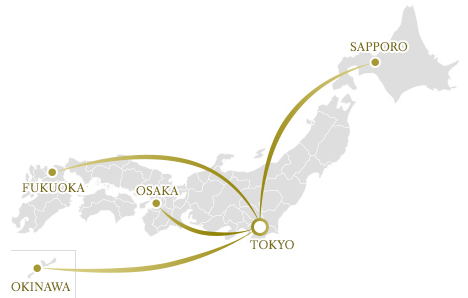 JALファーストクラス対象路線