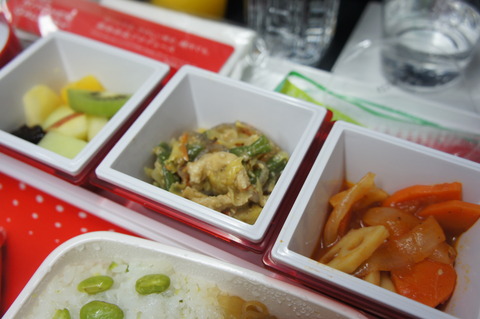 JAL 機内食