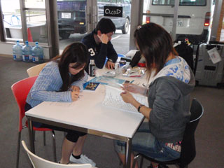 学科講習中