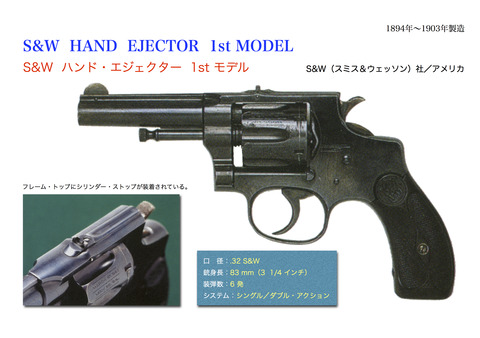 マルシン工業モデルガンS&WハンドエジェクターリボルバーMKKM-7 SMG規格 マルシン工業モデルガンS&WハンドエジェクターリボルバーMKKM-7 SMG
