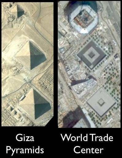 One World Trade Center - Pyramids align