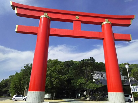 自凝島神社 鳥居