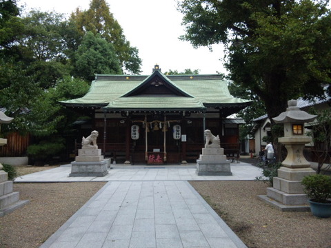 彌榮神社 拝殿