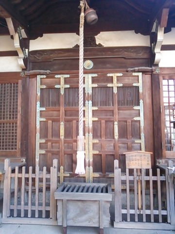 石津太神社 拝殿扉(南本殿)