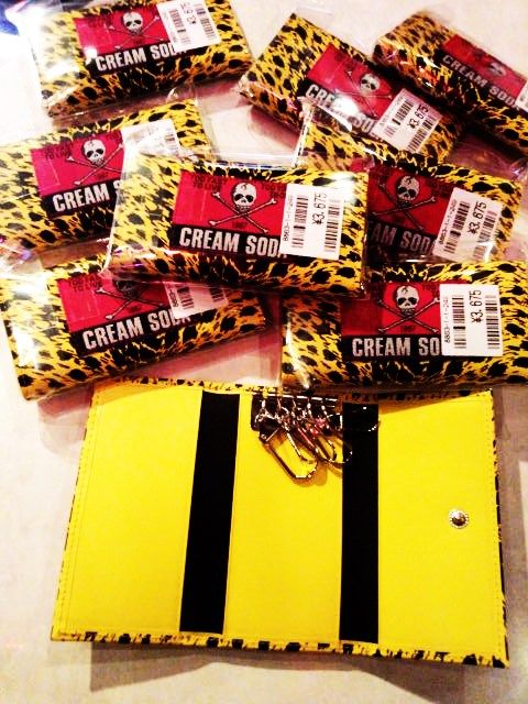 ☆CREAM SODA キーケース YELLOW 再入荷！！ : JIMMY'S☆DREAM