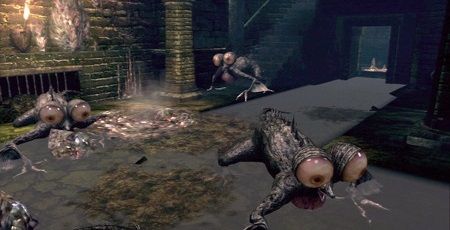 『ダークソウル』に登場する敵キャラのあのカエルみたいなやつ、よく見ると衝撃の事実が判明！