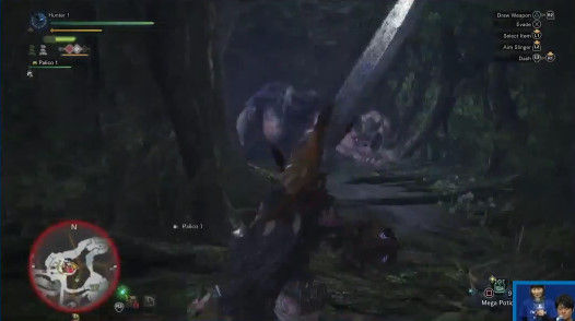 モンハン モンスターハンター モンスターハンターワールド デモプレイ 双剣 操虫棍 ライトボウガン 武器に関連した画像-04