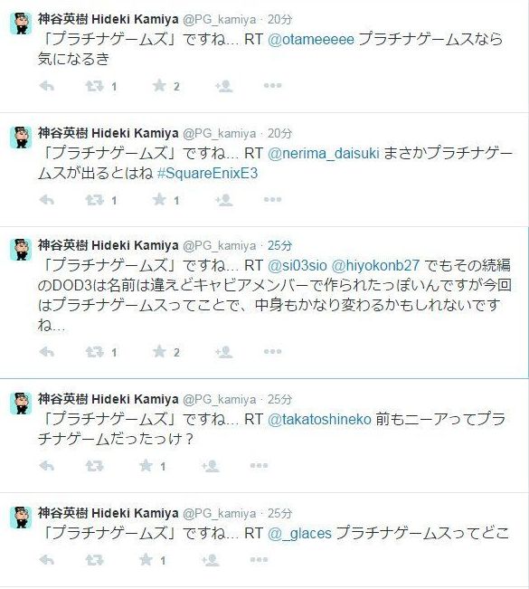 プラチナゲームズ 神谷英樹に関連した画像-05