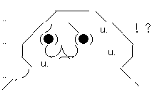 やる夫 挙動不審