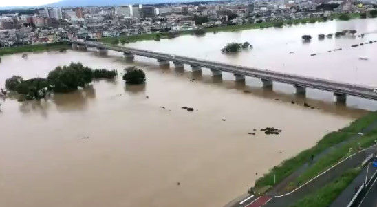 タイムラプス 多摩川 台風に関連した画像-01