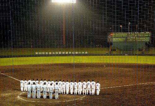 高校野球京都大会　高校野球　野球　ナイター試合　異例　記録的猛暑に関連した画像-01