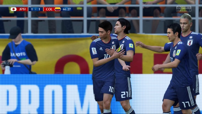 サッカーワールドカップ 日本VSコロンビア シミュレーションに関連した画像-01