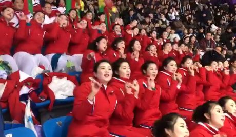平昌五輪 北朝鮮 美女応援団 アメリカに関連した画像-01