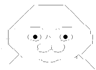 やる夫 表情硬い