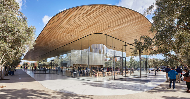 Apple 新キャンパス 透明ガラスに関連した画像-01