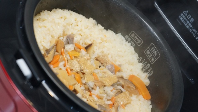 バンド　炊飯器　ご飯　炊き込みご飯に関連した画像-01