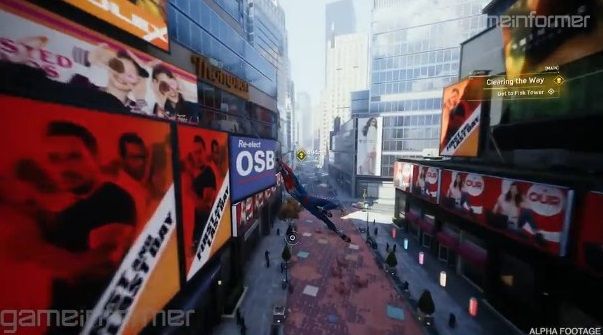 PS4 スパイダーマン プレイ映像に関連した画像-01