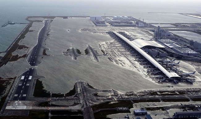 空港　関西　災害　台風　報道ステーションに関連した画像-01