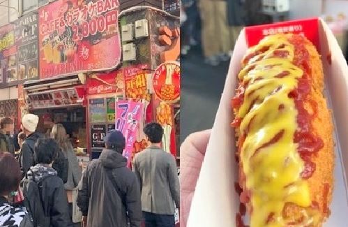 韓国式チーズドッグ 新大久保 マナー ポイ捨て ハットグに関連した画像-01