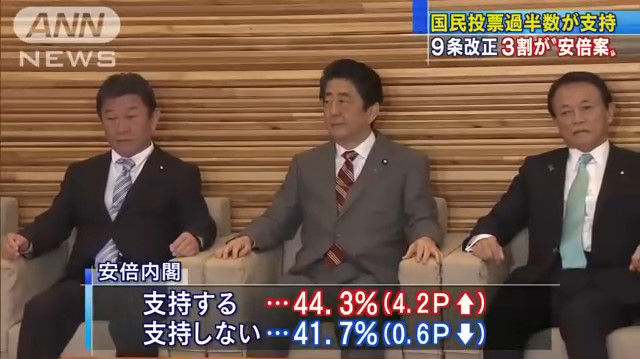 世論調査 憲法改正 国民投票 賛成 反対に関連した画像-04