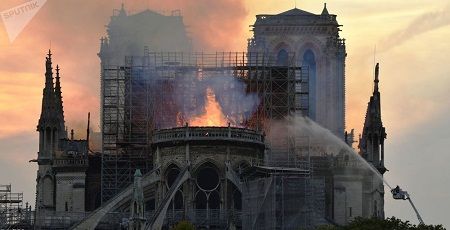 ノートルダム大聖堂 火災 パリ アベマリア 合唱 映像に関連した画像-01