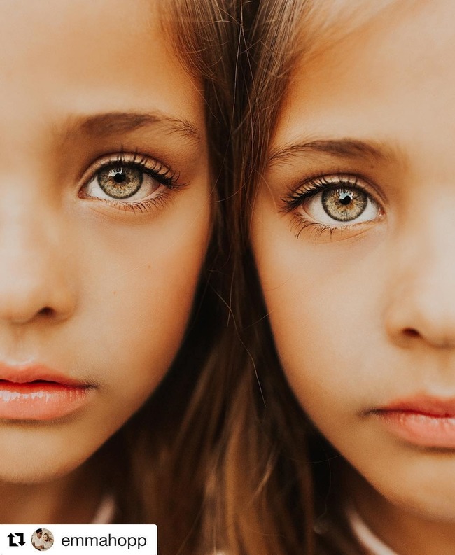 여태 본 쌍동이 자매들 중에서 최강급...3