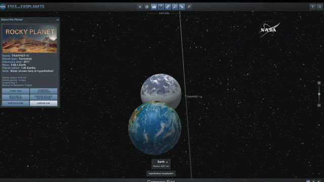 NASA　発表　地球に似た惑星に関連した画像-05