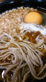 富士そば 麺アップ