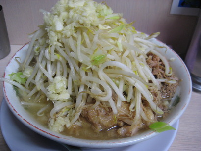 ラーメン二郎高田馬場店ラーメン