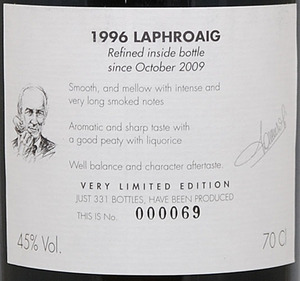 LAPHROAIG 1996 SAMAROLI-2