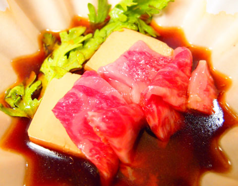 黒毛和牛肉豆腐480