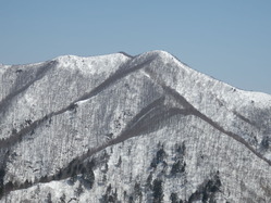 豪士山が目の前に