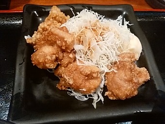 新橋 天狗 ランチ 肉豆腐と鶏の唐揚げ定食