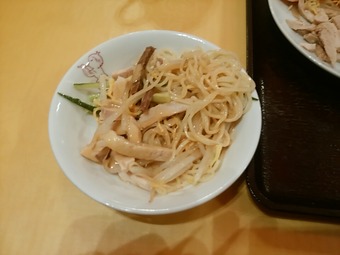 銀座 維新號 いしんごう ランチ 五目冷しそば 胡麻だれ