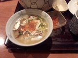 新橋 一楽 ランチ もずく雑炊