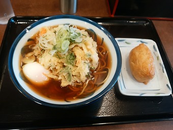 銀座 蕎麦 かめや 天玉そば
