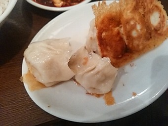 新橋 玲玲 れいれいランチ焼餃子セット