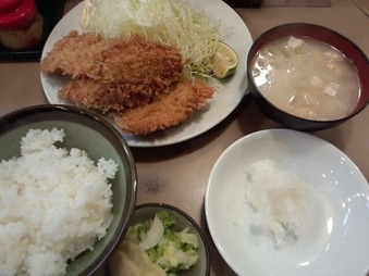 銀座 とん喜 とんき ランチ カキフライ